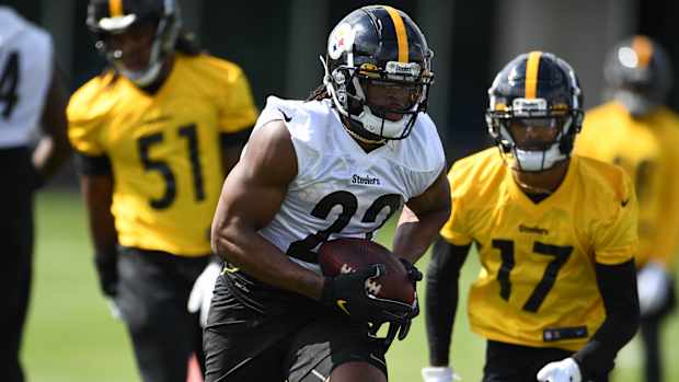 Pittsburgh Steelers running back Najee Harris